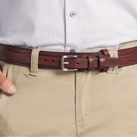 HANKS BELTS The Ranger Belt 1.5” Black Sz 46 - Picture 4 of 4